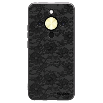 Picasee husă neagră din silicon pentru Honor Magic8 Lite 5G - Dark Elegance