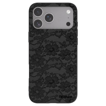 Picasee husă neagră din silicon pentru Apple iPhone 18 Pro Max - Dark Elegance