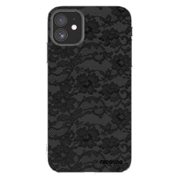Picasee husă transparentă din silicon pentru Apple iPhone 11 - Dark Elegance