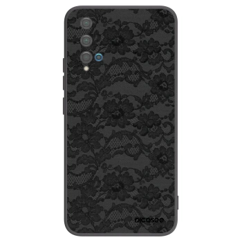 Picasee husă neagră din silicon pentru Huawei Nova 5T - Dark Elegance