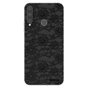 Picasee husă transparentă din silicon pentru Huawei P40 Lite E - Dark Elegance