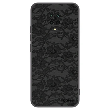 Picasee husă neagră din silicon pentru Xiaomi Redmi Note 9S - Dark Elegance