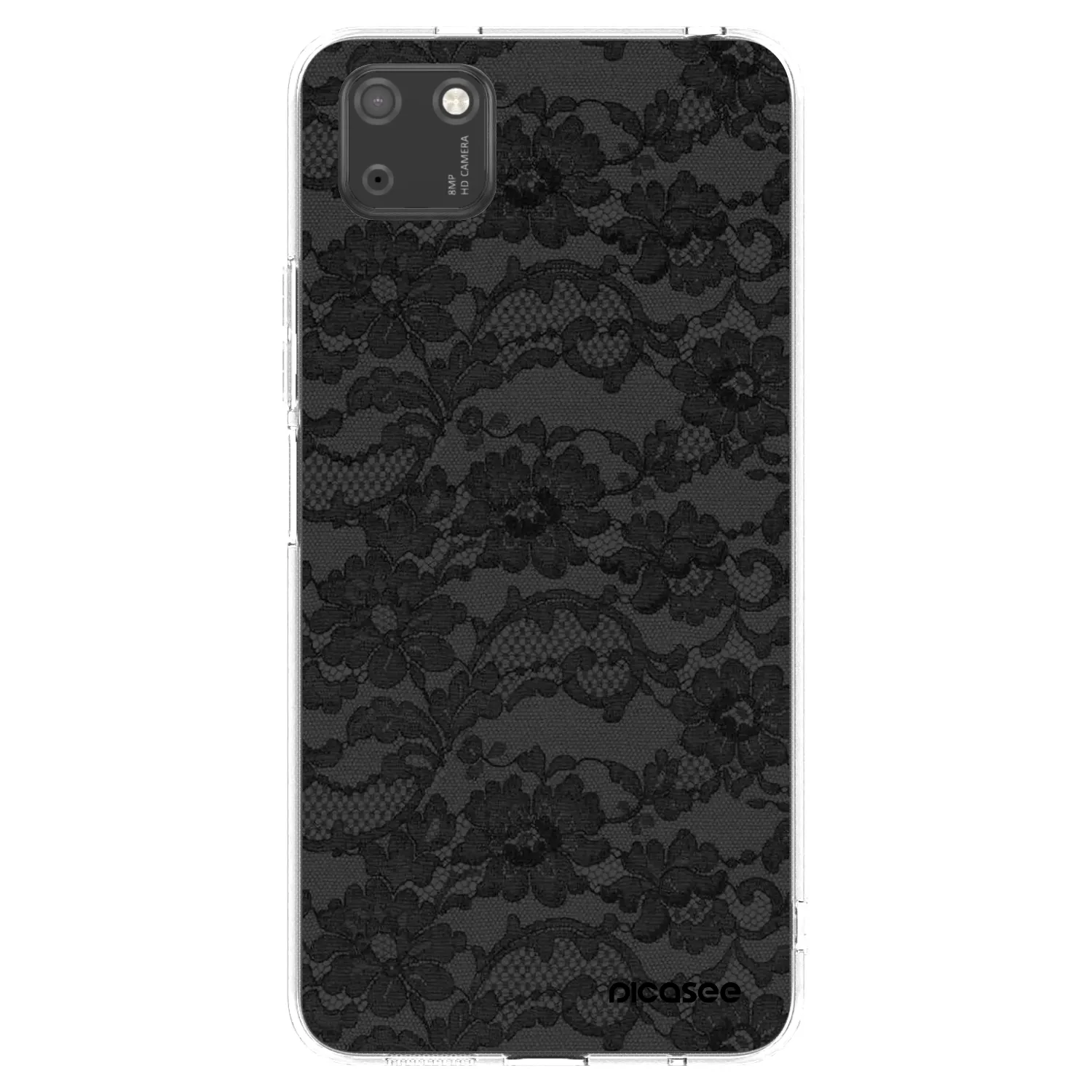 Picasee husă transparentă din silicon pentru Huawei Y5P - Dark Elegance