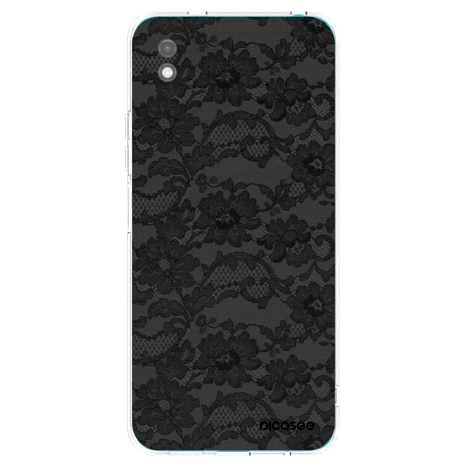 Picasee husă neagră din silicon pentru Xiaomi Redmi 9A - Dark Elegance