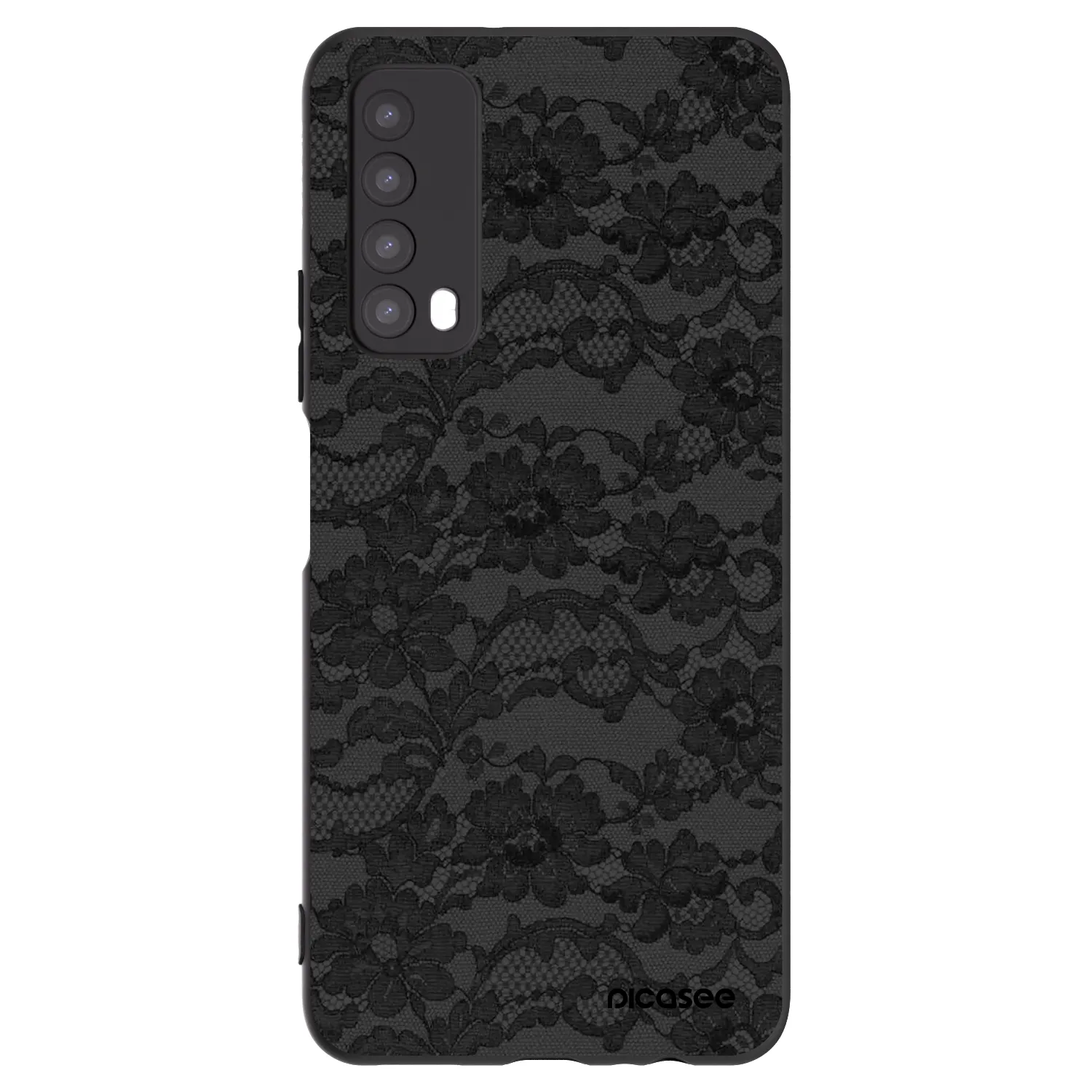 Picasee husă neagră din silicon pentru Huawei P Smart 2021 - Dark Elegance