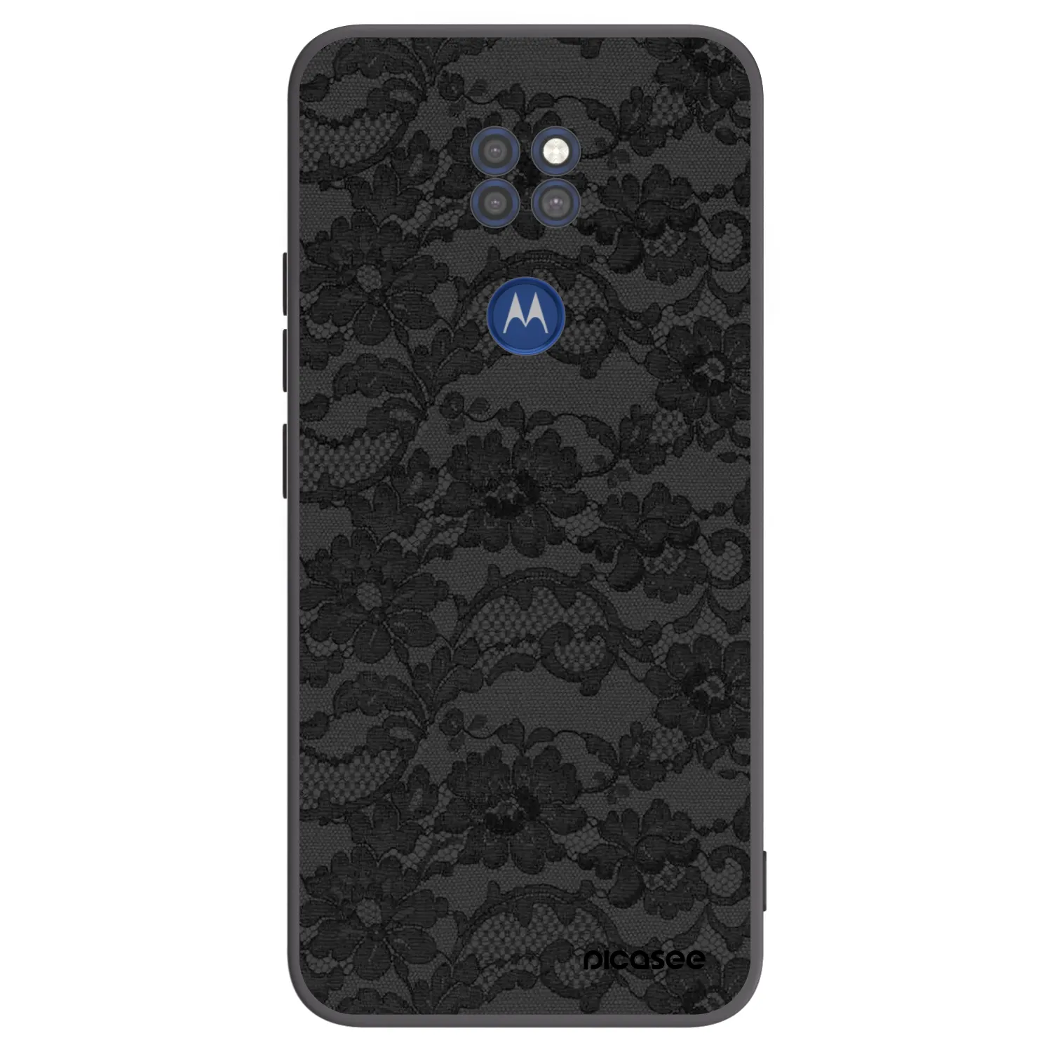 Picasee husă neagră din silicon pentru Motorola Moto G9 Play - Dark Elegance