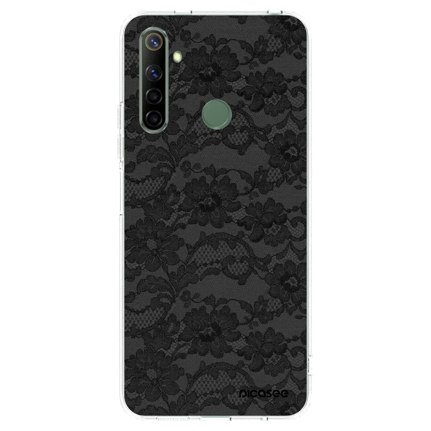Picasee husă transparentă din silicon pentru Realme 6i - Dark Elegance