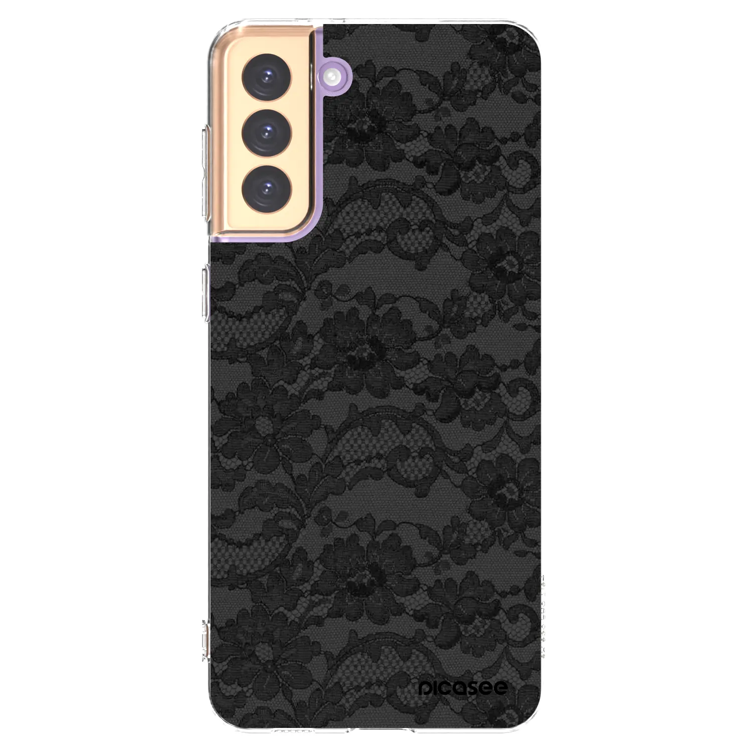 Picasee husă transparentă din silicon pentru Samsung Galaxy S21+ 5G G996F - Dark Elegance