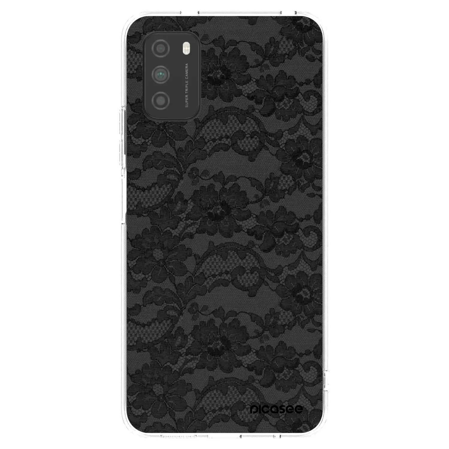 Picasee husă transparentă din silicon pentru Xiaomi Poco M3 - Dark Elegance