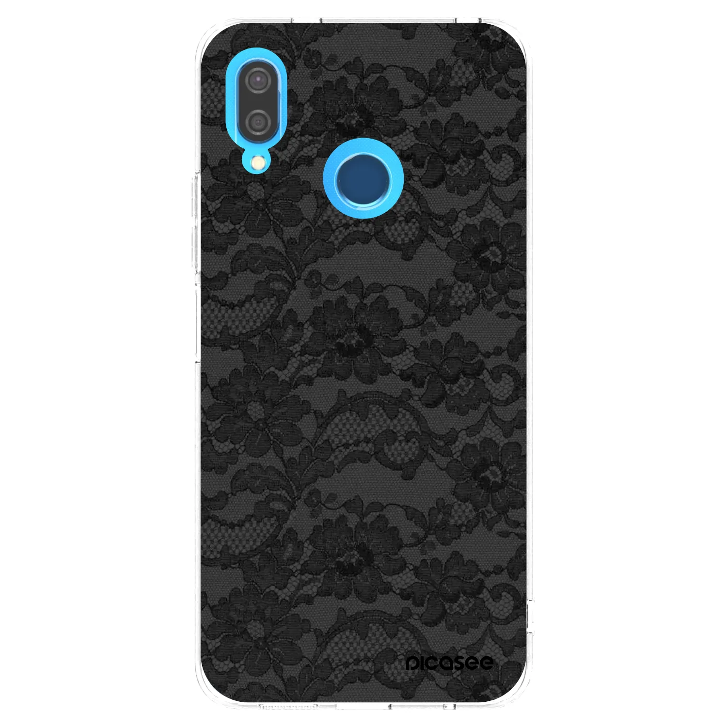 Picasee husă transparentă din silicon pentru Huawei P20 Lite - Dark Elegance