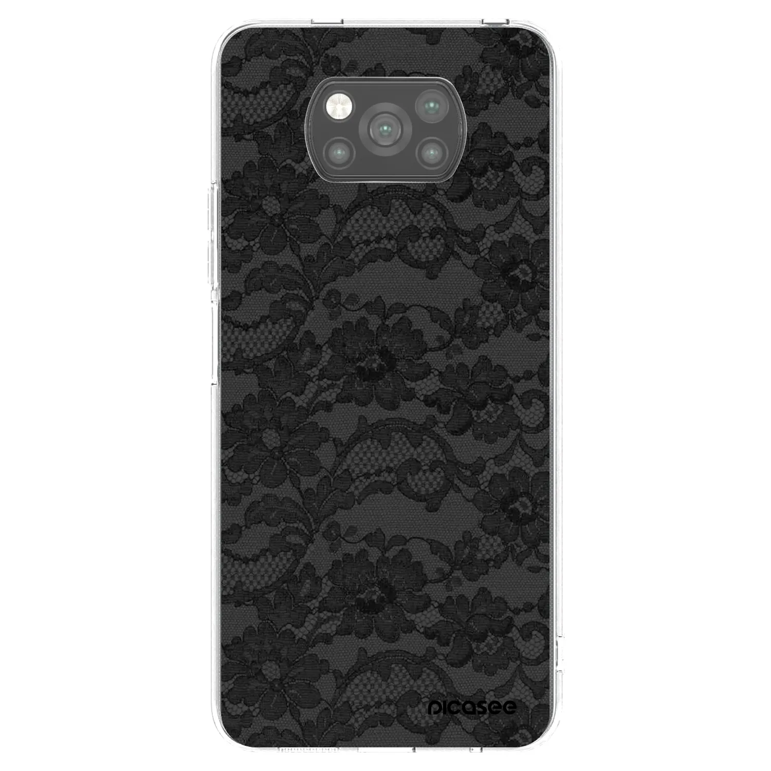 Picasee husă neagră din silicon pentru Xiaomi Poco X3 Pro - Dark Elegance