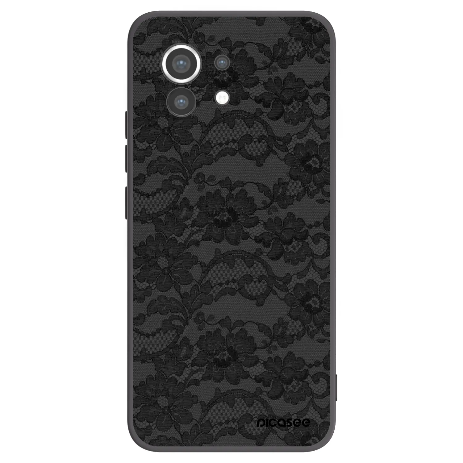 Picasee husă neagră din silicon pentru Xiaomi Mi 11 - Dark Elegance