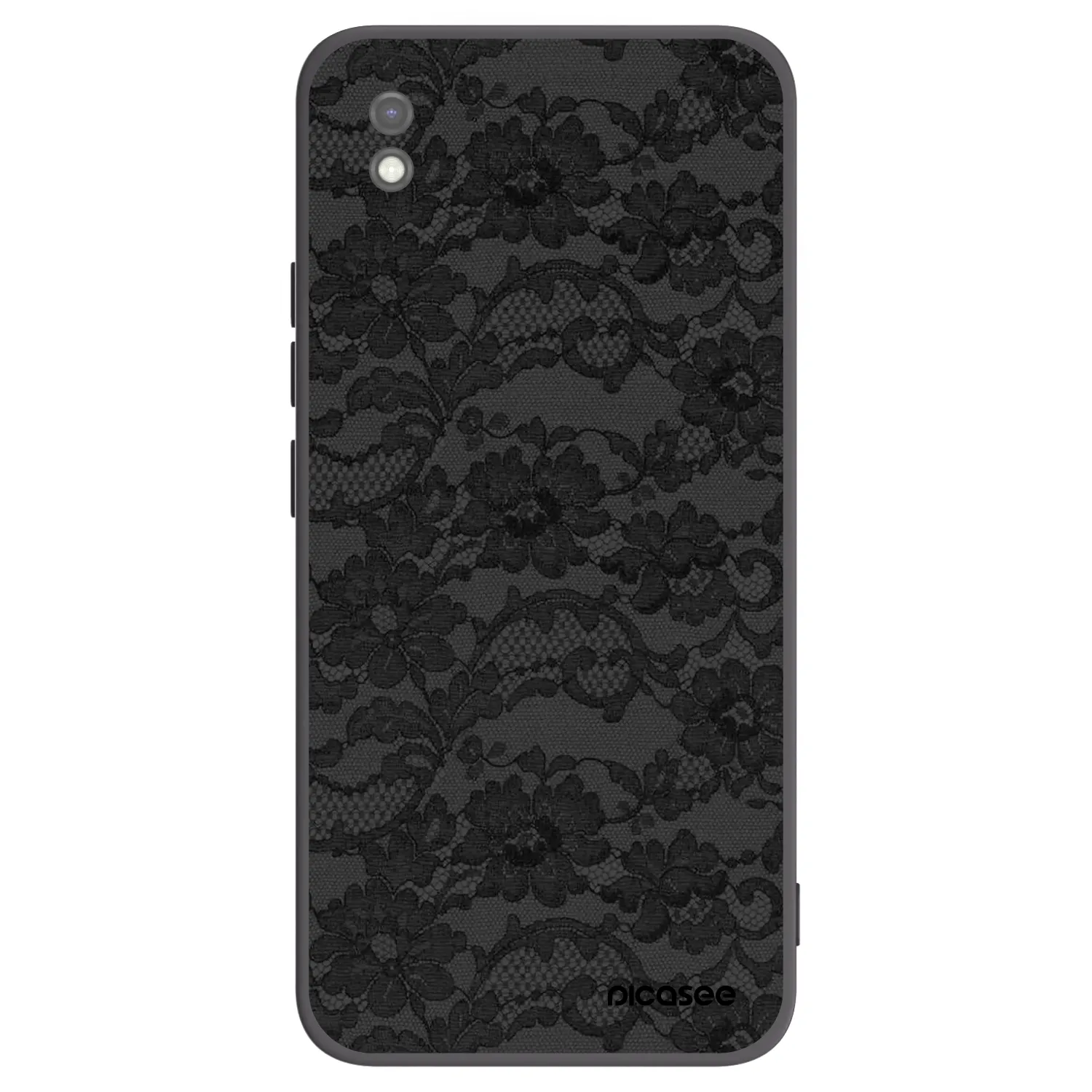 Picasee husă neagră din silicon pentru Xiaomi Redmi 9AT - Dark Elegance