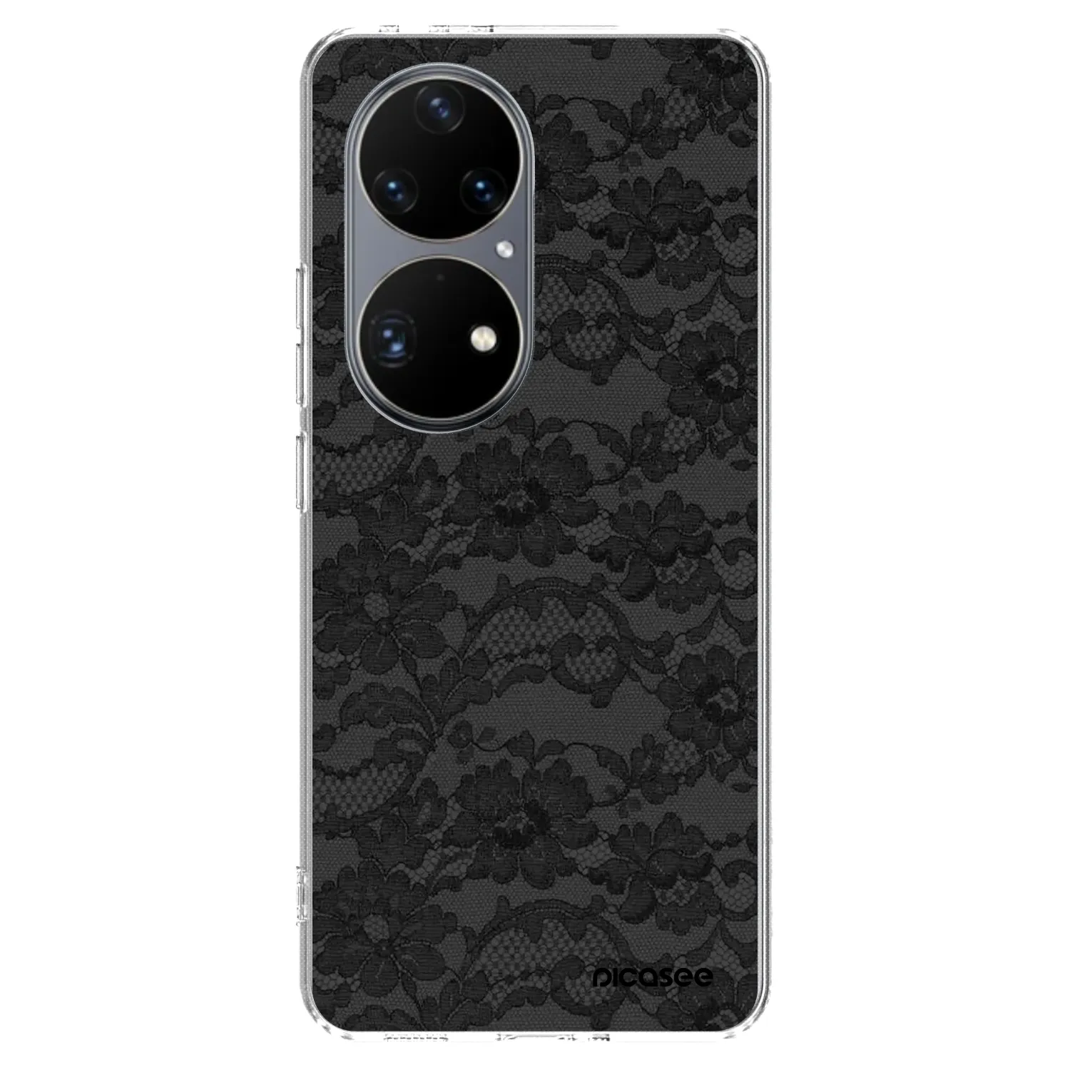 Picasee husă transparentă din silicon pentru Huawei P50 - Dark Elegance