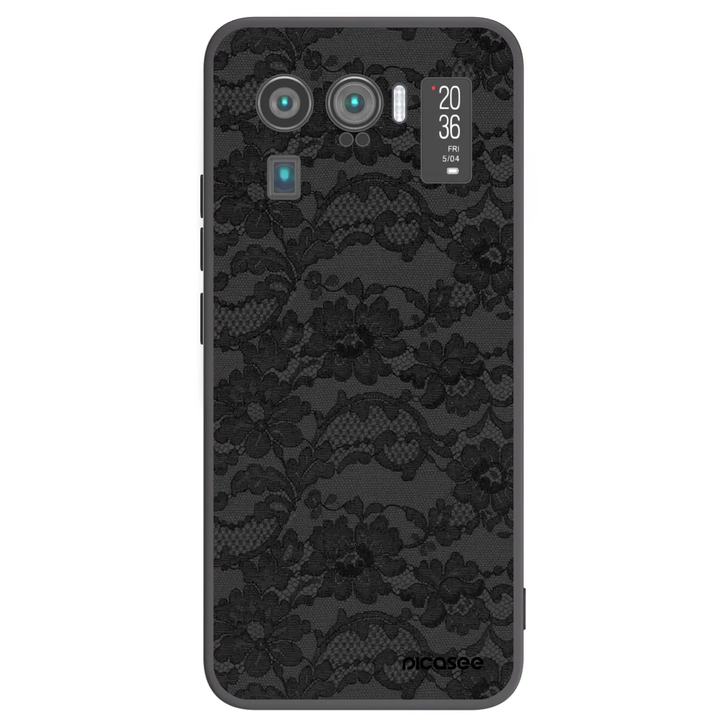 Picasee husă neagră din silicon pentru Xiaomi Mi 11 Ultra - Dark Elegance