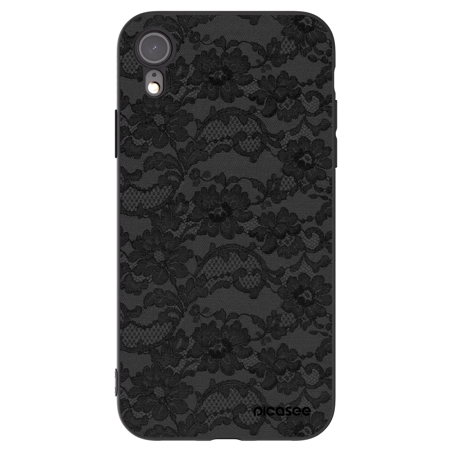 Picasee husă neagră din silicon pentru Apple iPhone 6 Plus/6S Plus - Dark Elegance
