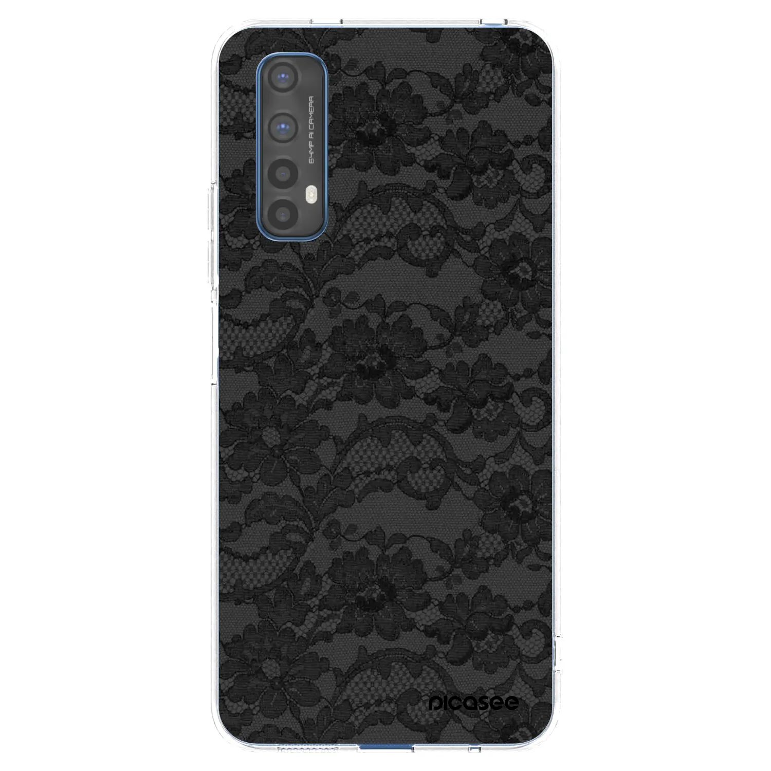 Picasee husă transparentă din silicon pentru Realme 7 - Dark Elegance