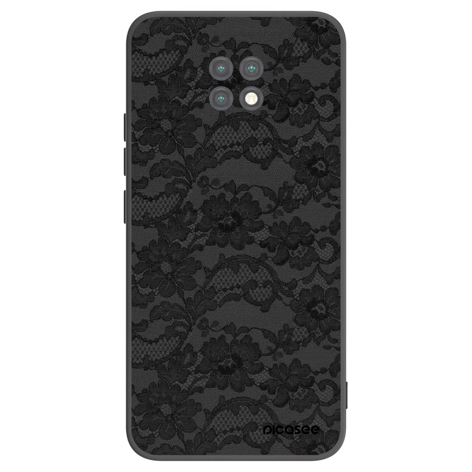 Picasee husă neagră din silicon pentru Xiaomi Redmi Note 9T - Dark Elegance