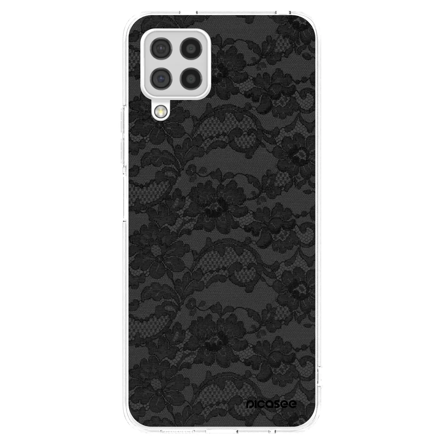 Picasee husă transparentă din silicon pentru Samsung Galaxy A22 A225F 4G - Dark Elegance
