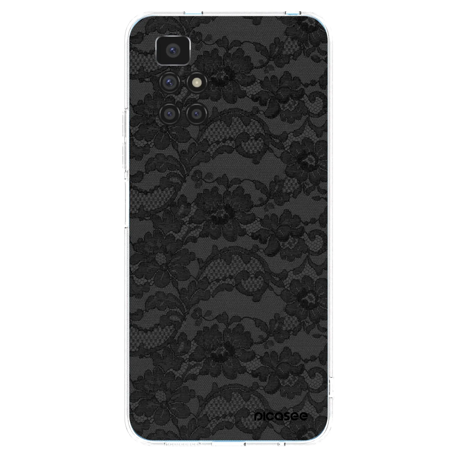 Picasee husă transparentă din silicon pentru Xiaomi Redmi 10 - Dark Elegance