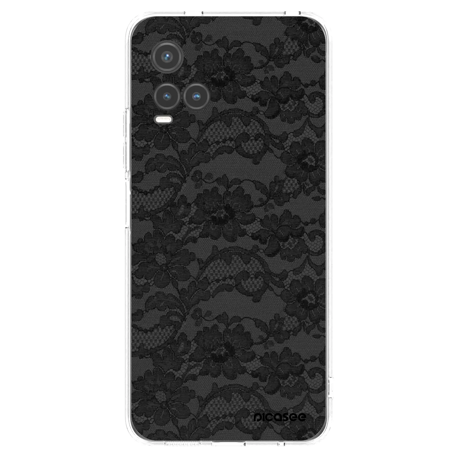Picasee husă transparentă din silicon pentru Vivo Y33s - Dark Elegance
