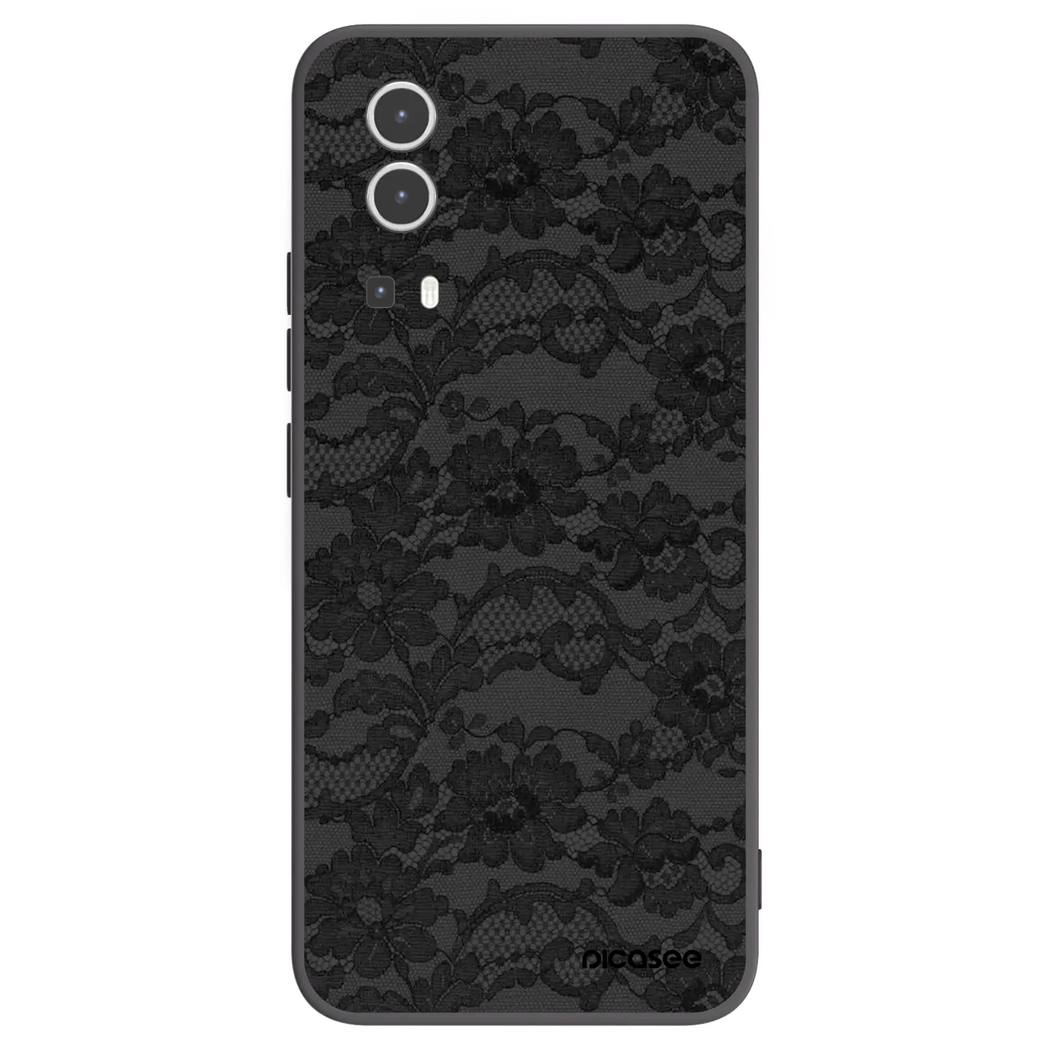 Picasee husă neagră din silicon pentru Vivo Y72 5G - Dark Elegance