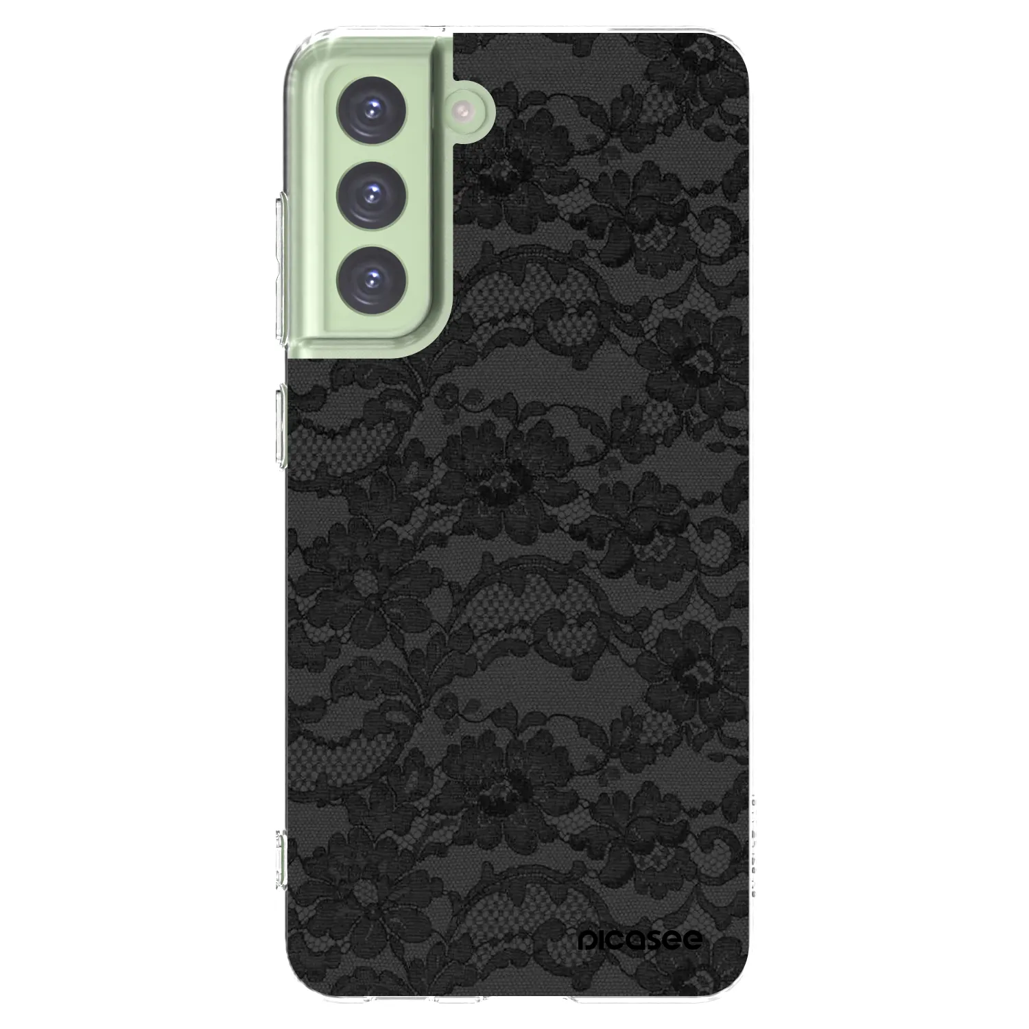 Picasee husă transparentă din silicon pentru Samsung Galaxy S21 FE 5G - Dark Elegance