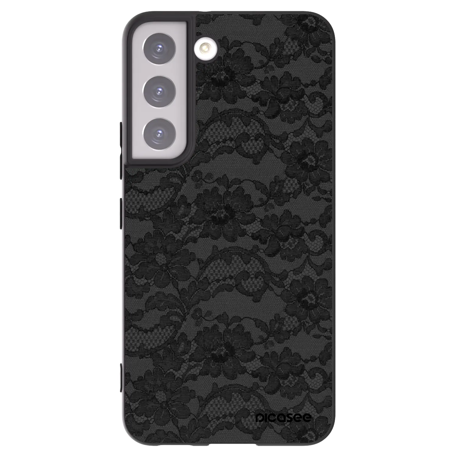 Picasee husă neagră din silicon pentru Samsung Galaxy S22 5G - Dark Elegance