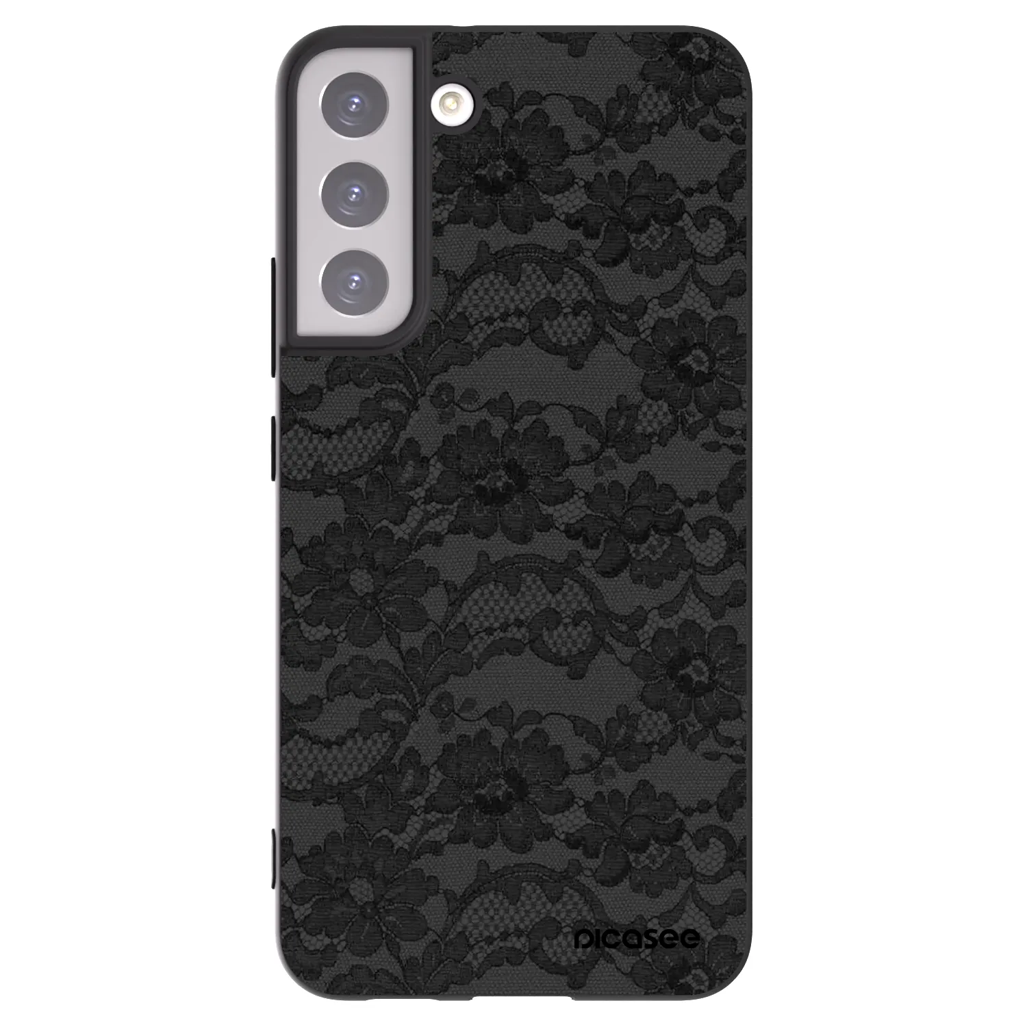 Picasee husă neagră din silicon pentru Samsung Galaxy S22+ 5G - Dark Elegance