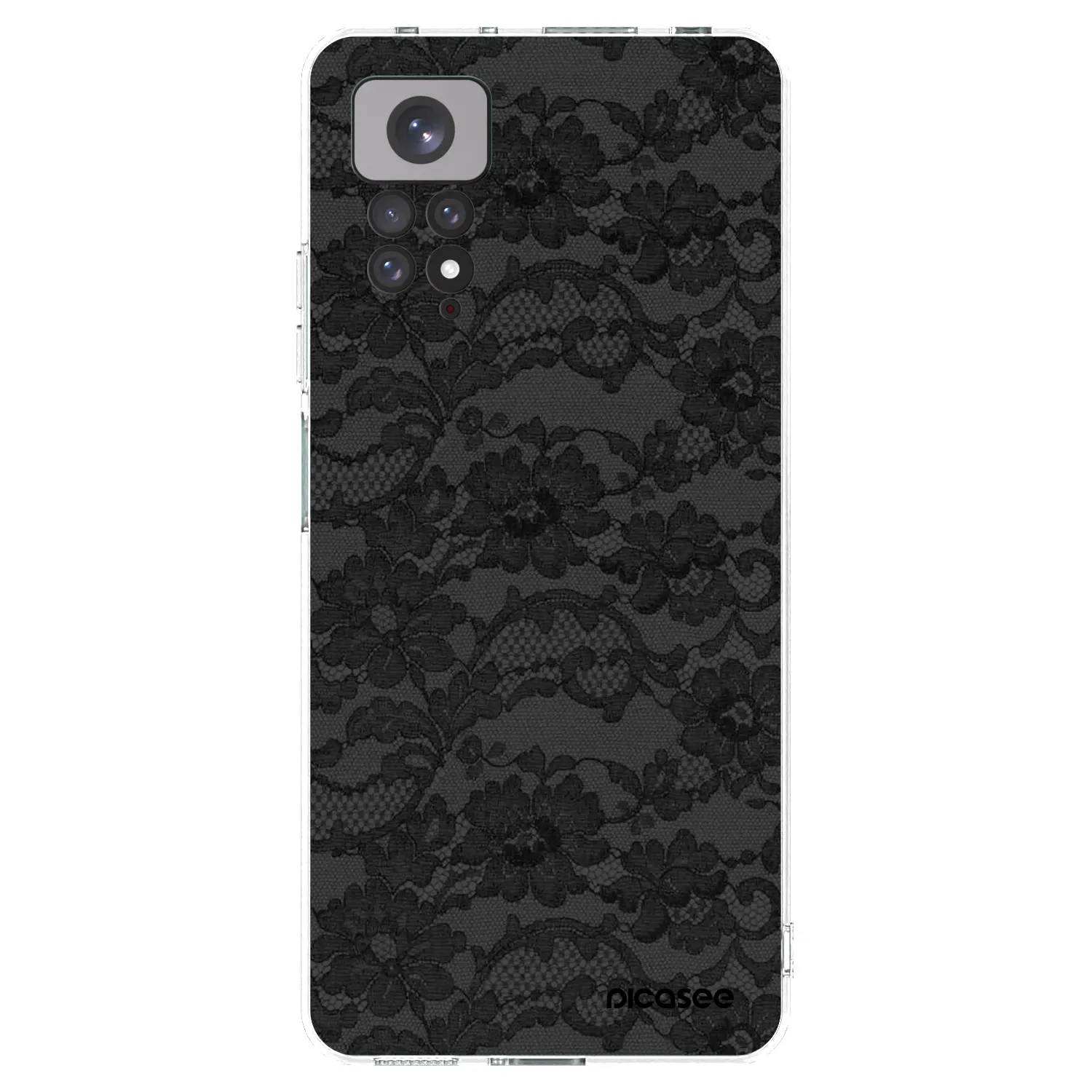Picasee husă transparentă din silicon pentru Xiaomi Redmi Note 11S 4G - Dark Elegance