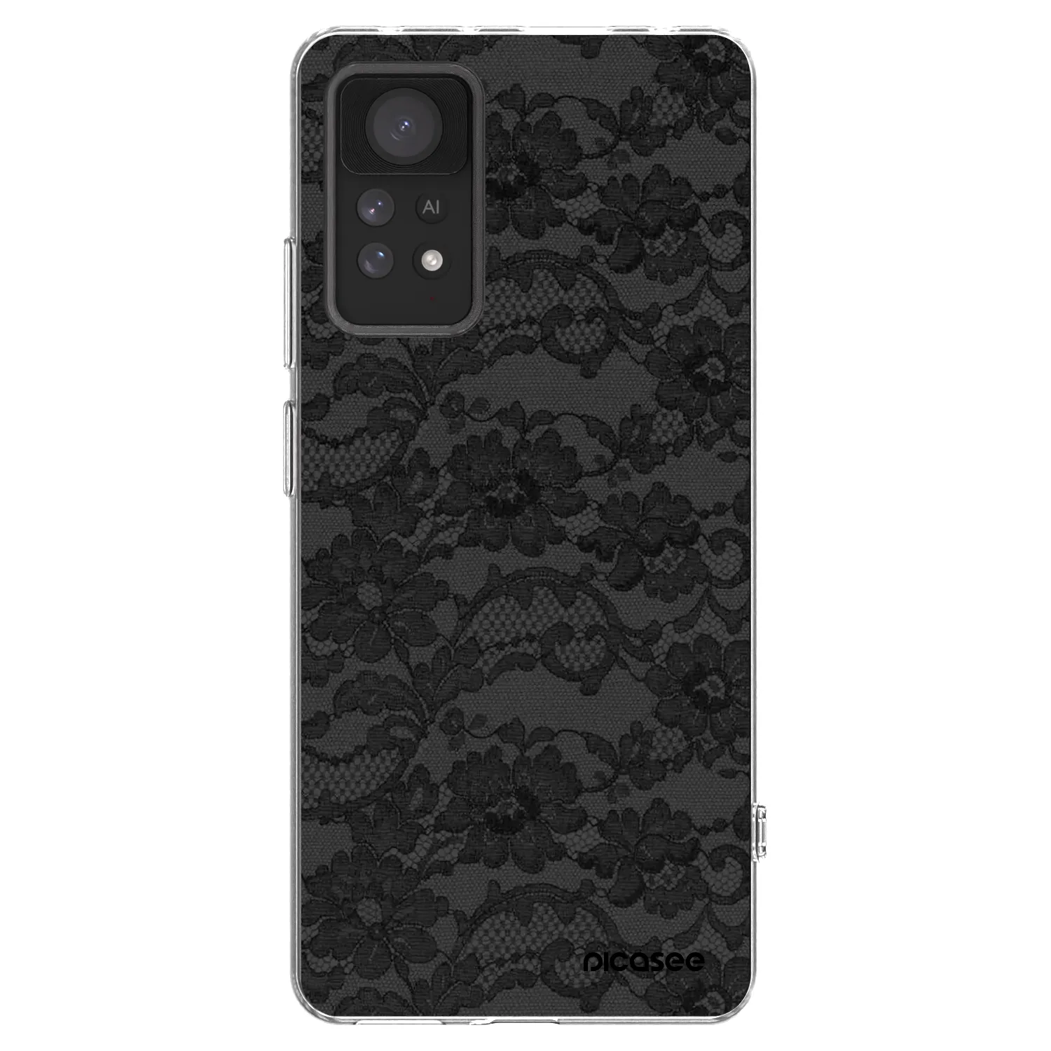 Picasee husă transparentă din silicon pentru Xiaomi Redmi Note 11 Pro 5G - Dark Elegance