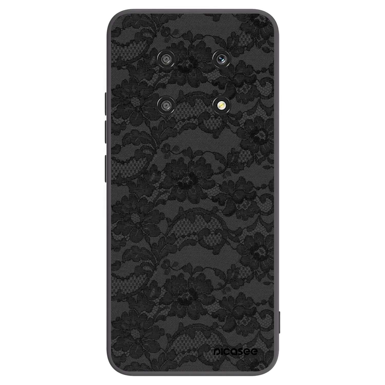 Picasee husă neagră din silicon pentru Honor Magic4 Lite 5G - Dark Elegance
