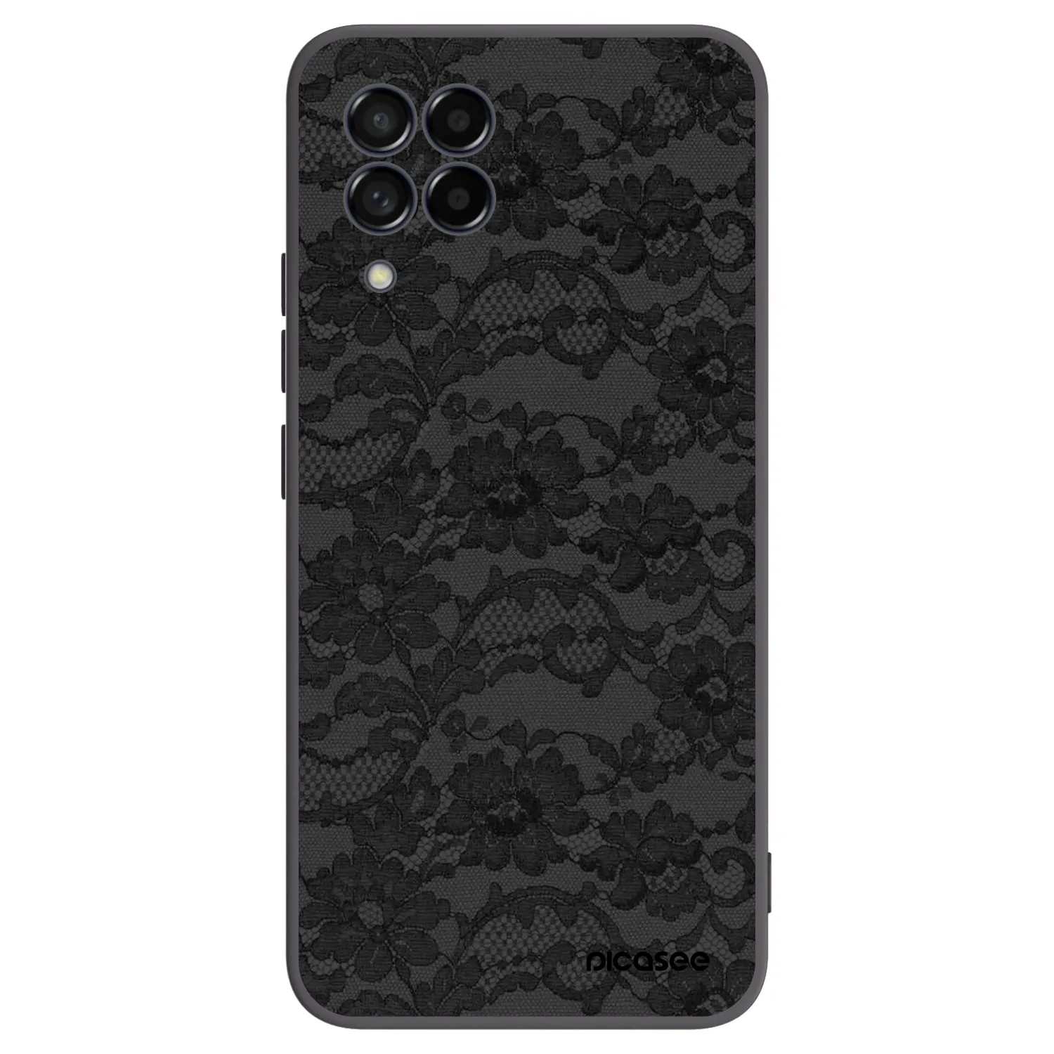 Picasee husă neagră din silicon pentru Samsung Galaxy M53 5G - Dark Elegance