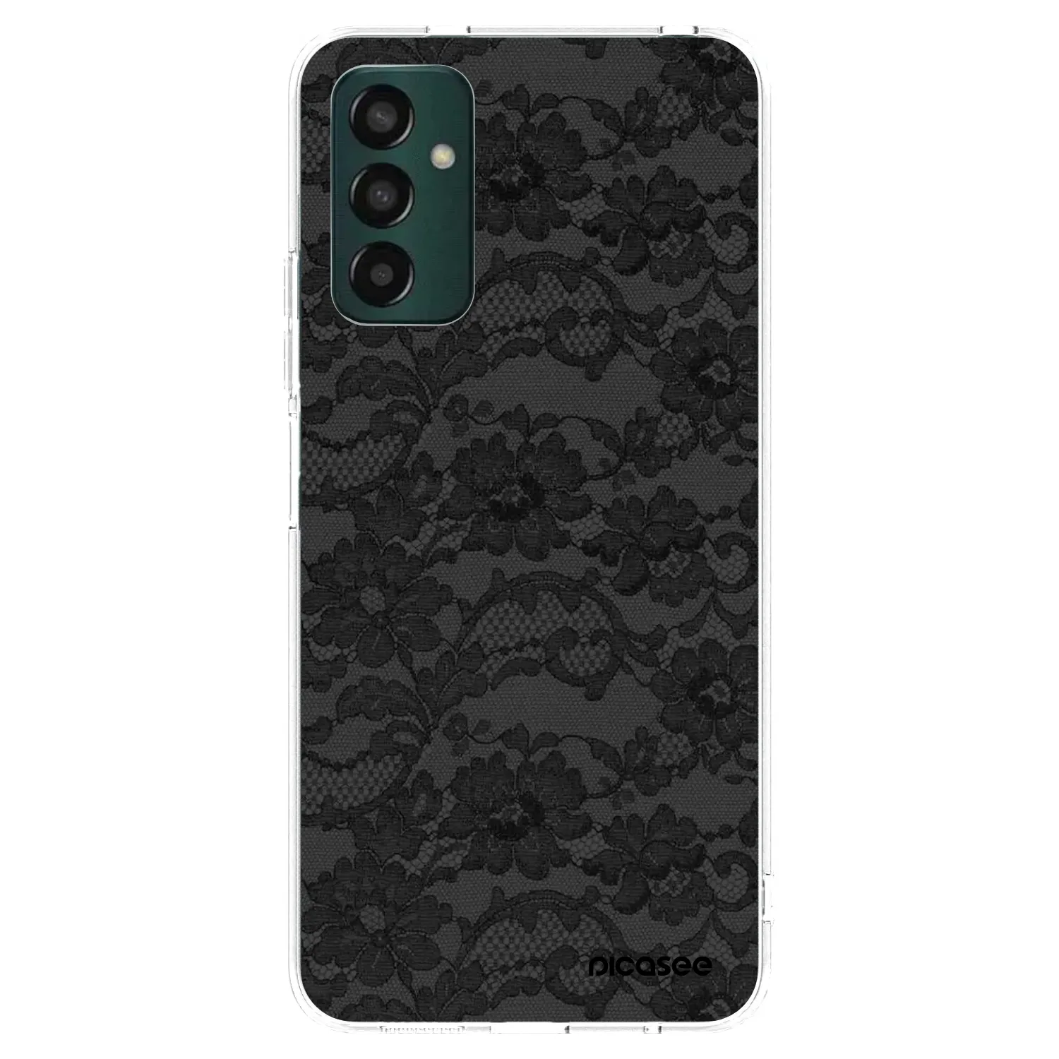 Picasee husă transparentă din silicon pentru Samsung Galaxy M13 M135F - Dark Elegance