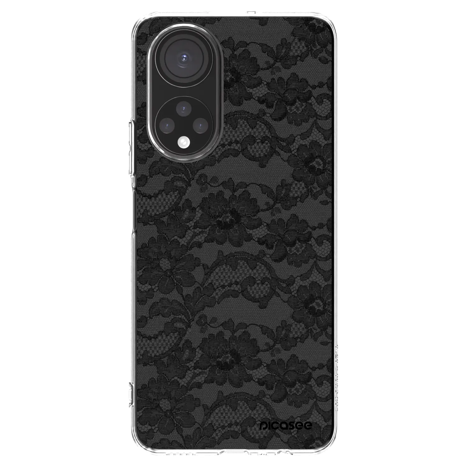 Picasee husă transparentă din silicon pentru Honor X7 - Dark Elegance