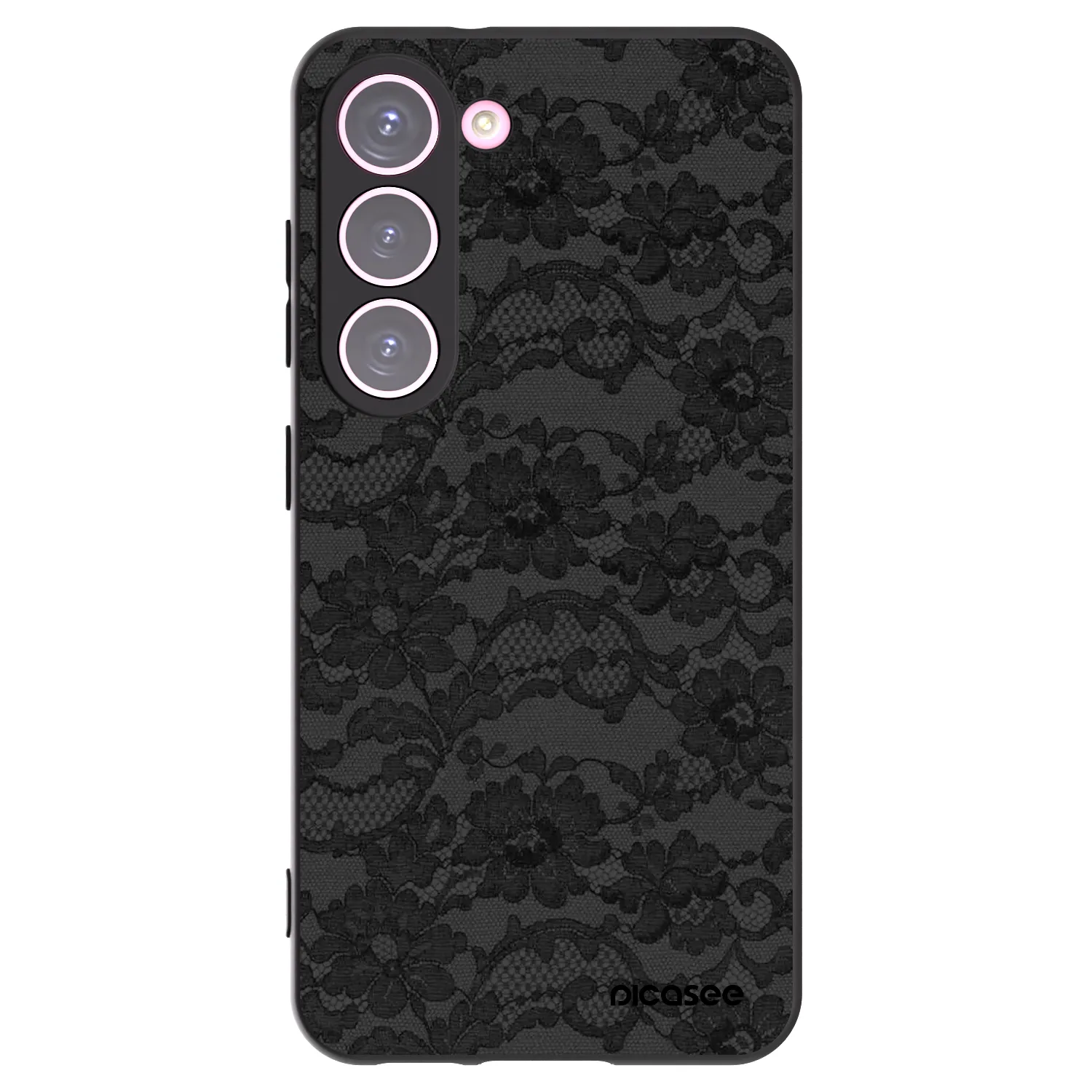 Picasee husă neagră din silicon pentru Samsung Galaxy S23 5G - Dark Elegance