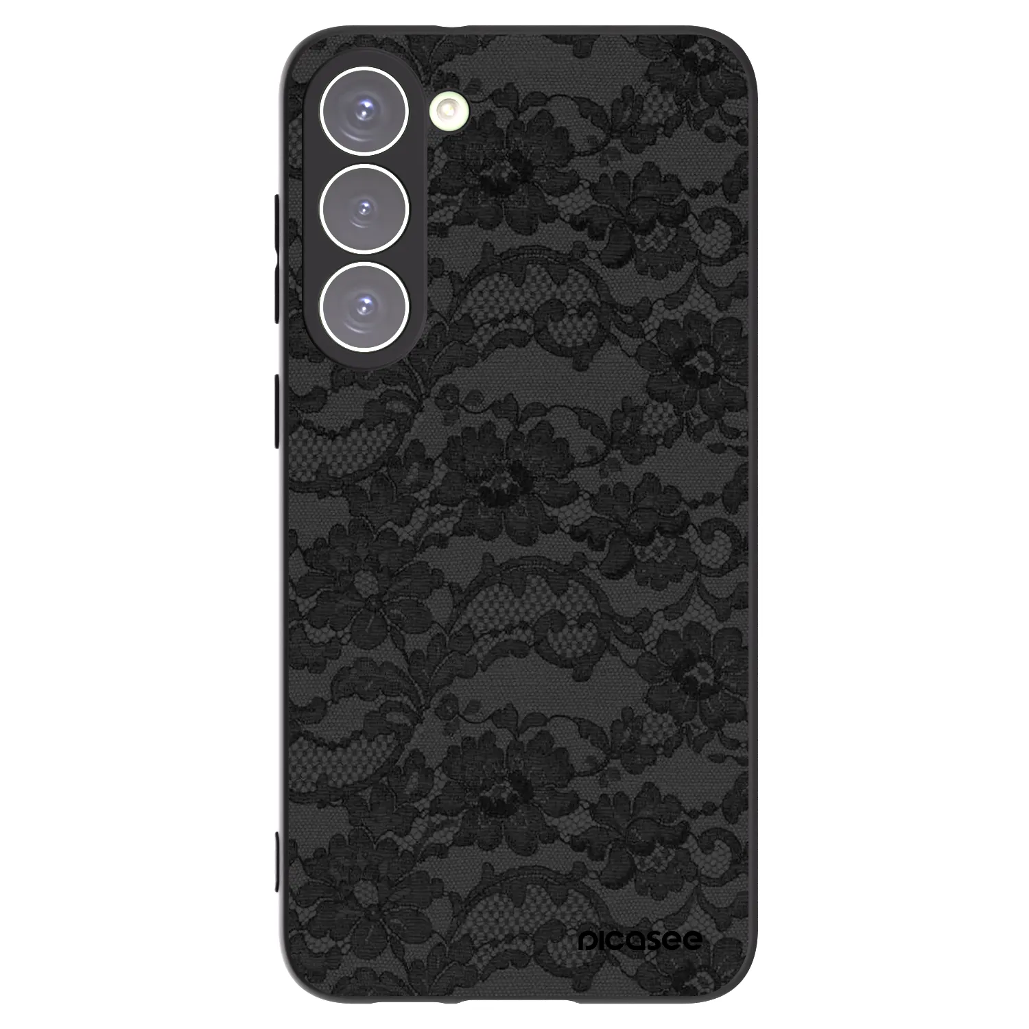 Picasee husă neagră din silicon pentru Samsung Galaxy S23+ 5G - Dark Elegance