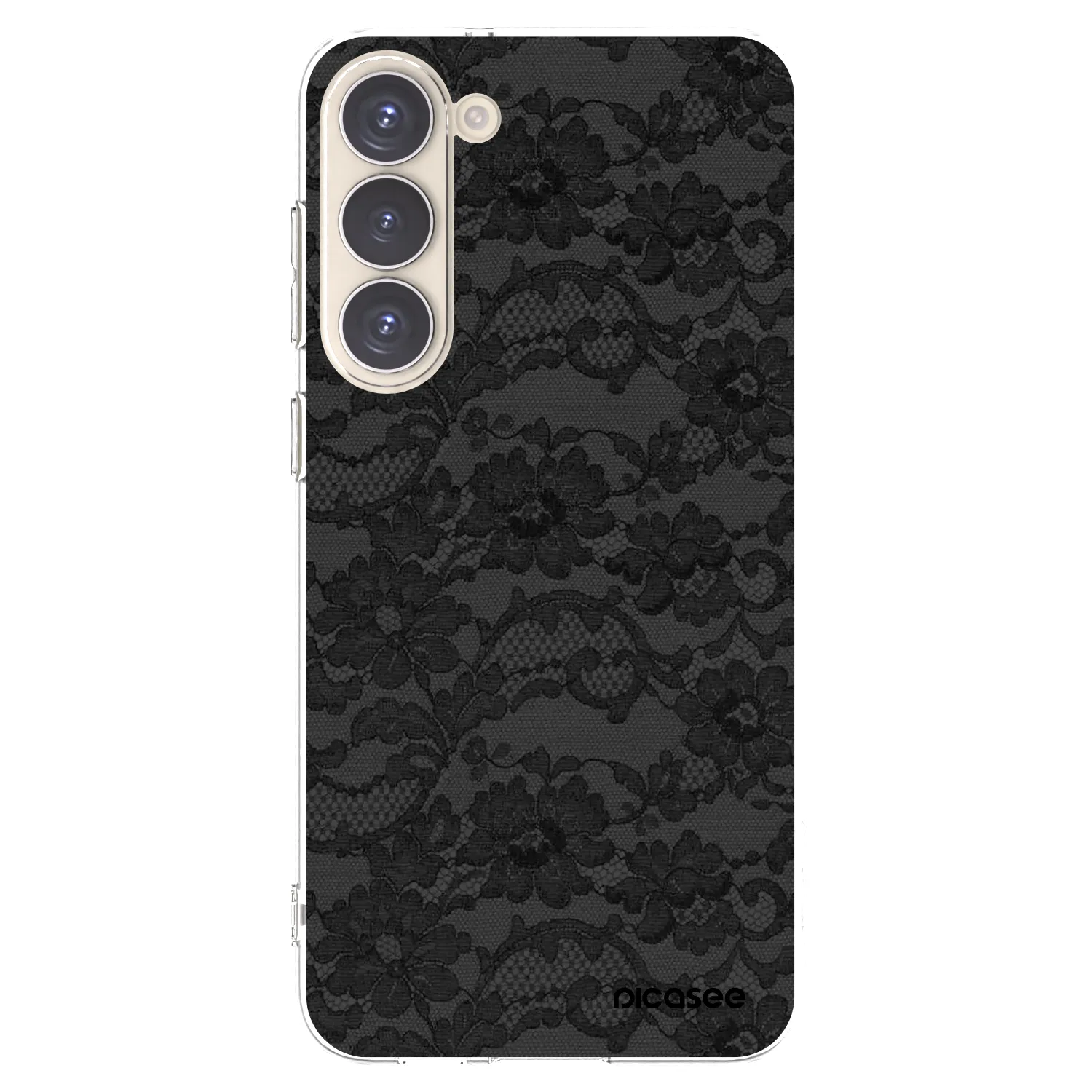 Picasee husă transparentă din silicon pentru Samsung Galaxy S23+ 5G - Dark Elegance