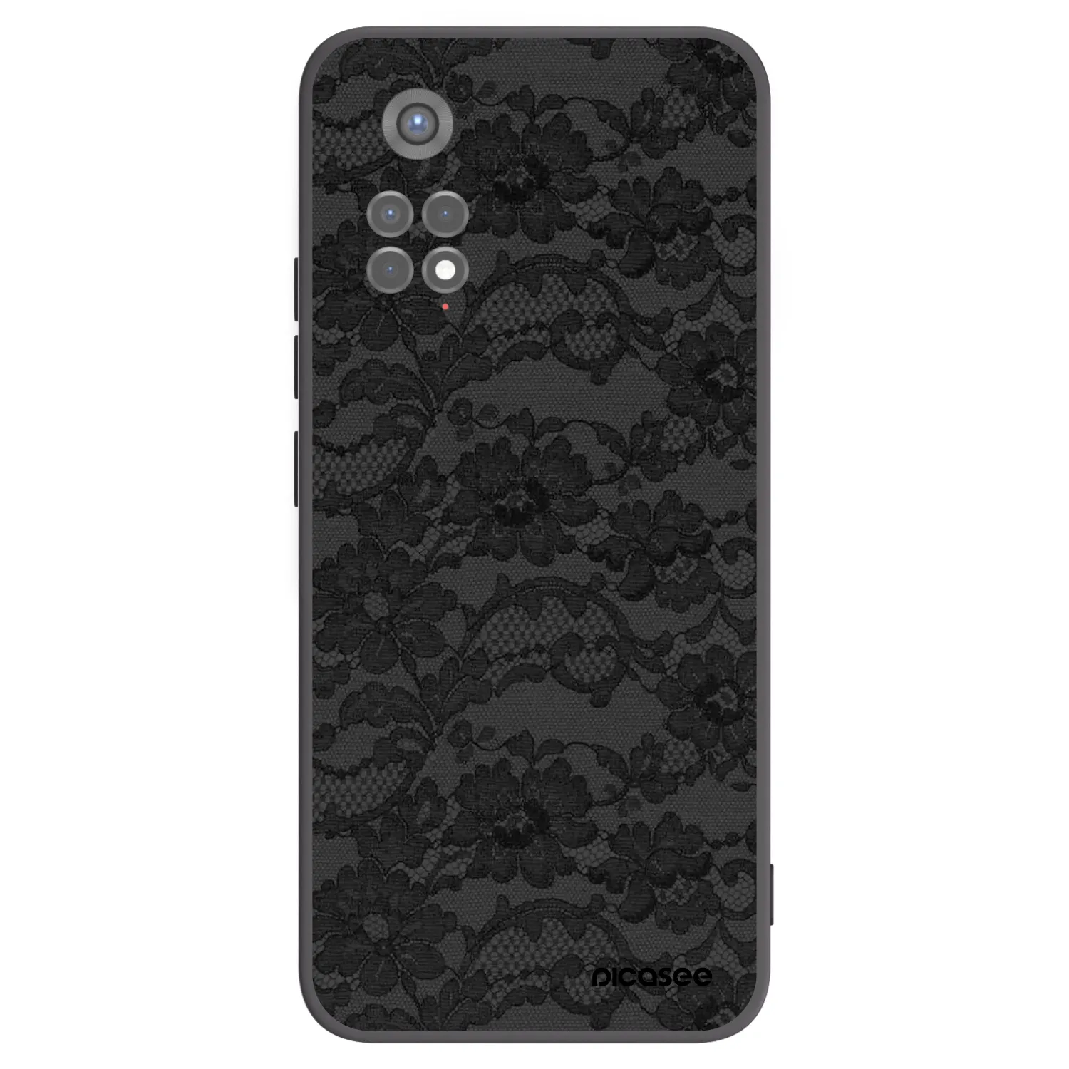 Picasee husă neagră din silicon pentru Xiaomi Redmi Note 11S 5G - Dark Elegance
