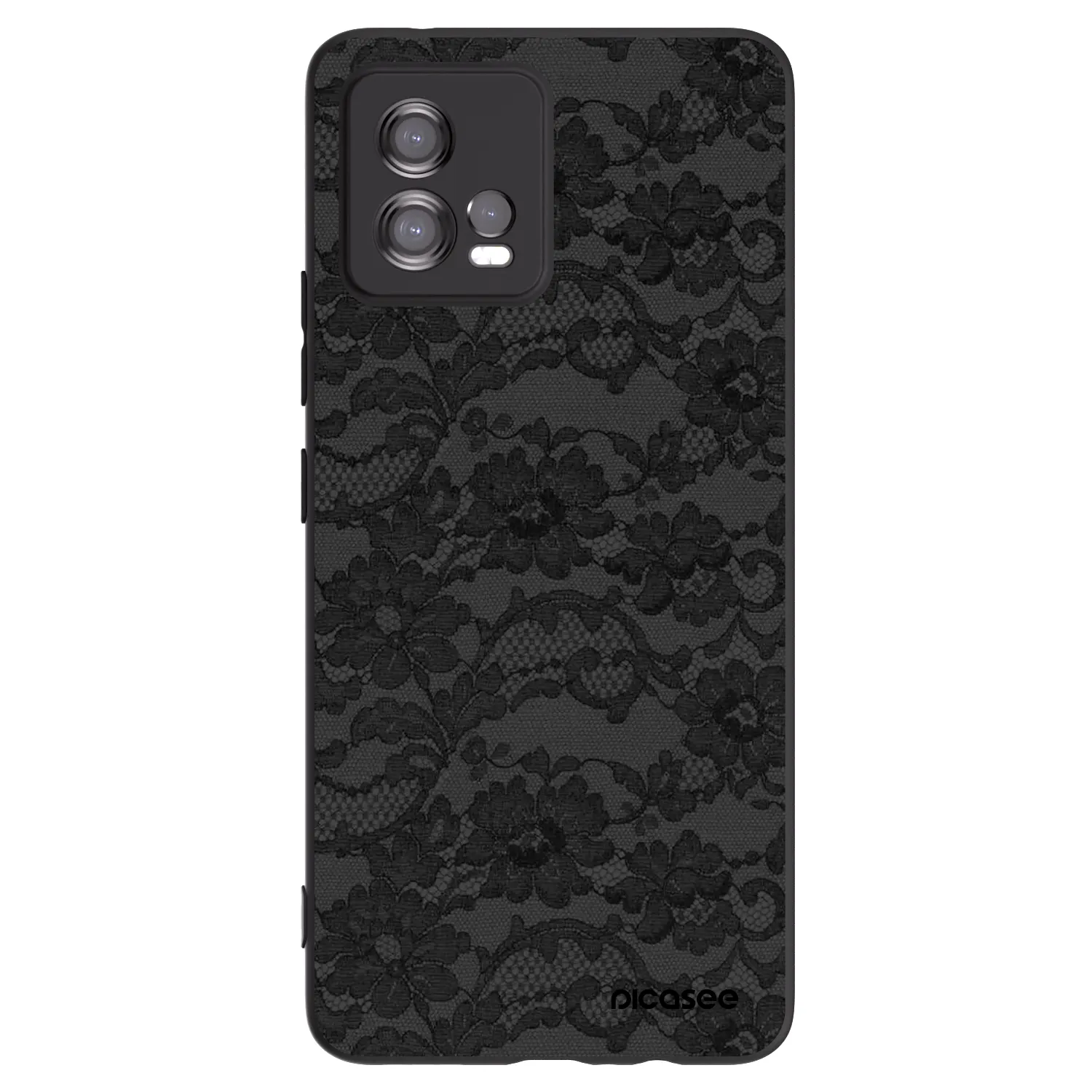 Picasee husă neagră din silicon pentru Motorola Moto G72 - Dark Elegance