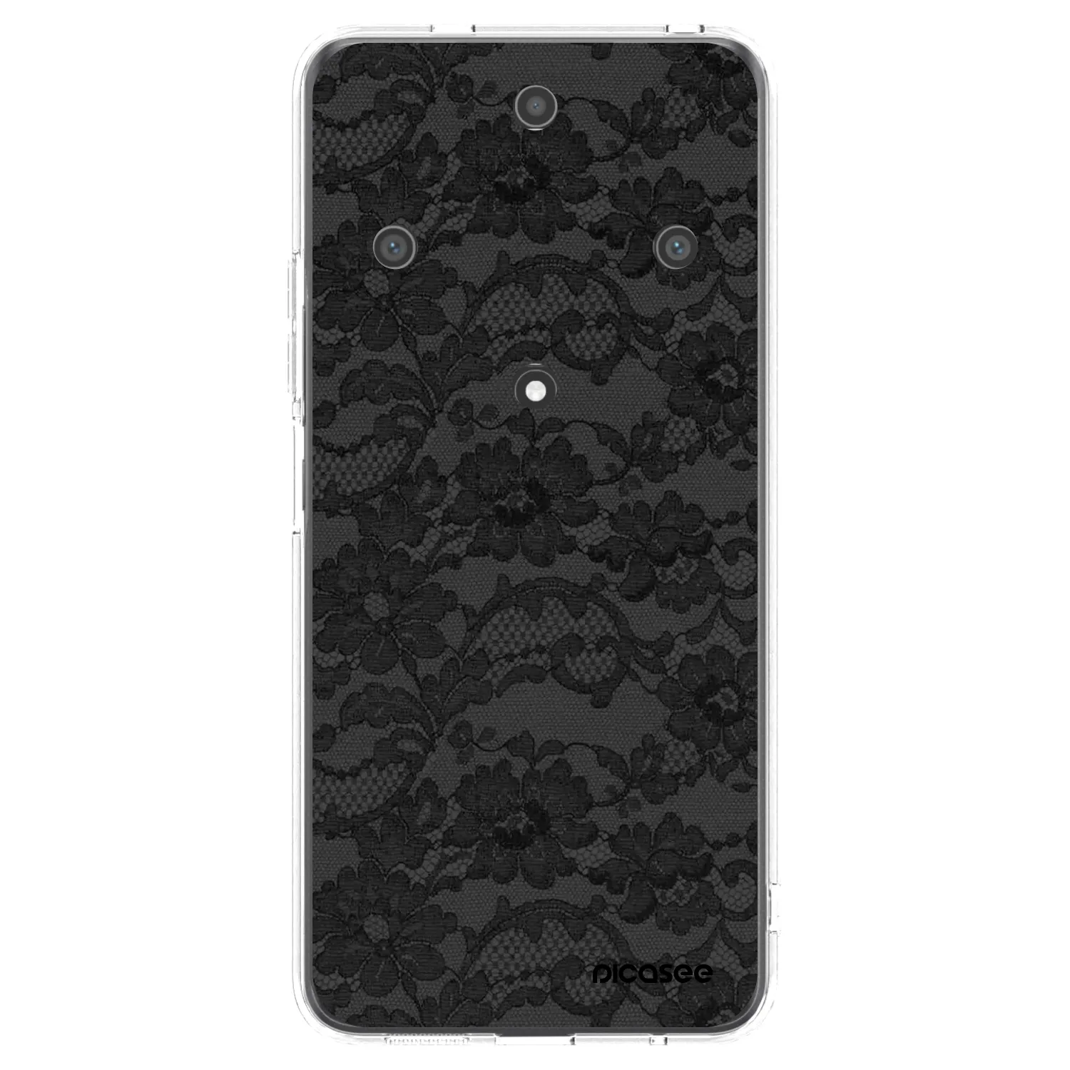 Picasee husă transparentă din silicon pentru Honor Magic5 Lite 5G - Dark Elegance