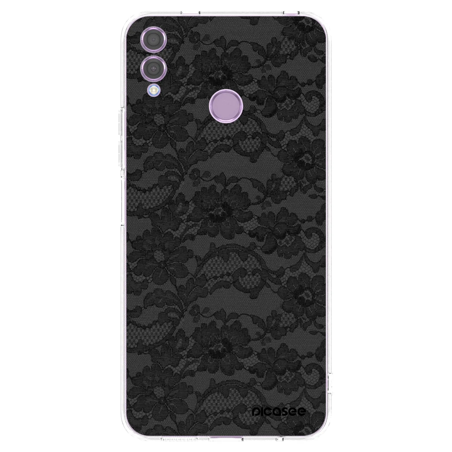 Picasee husă transparentă din silicon pentru Honor 8X - Dark Elegance