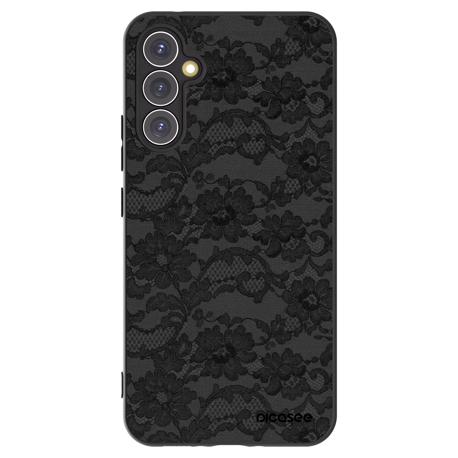 Picasee husă neagră din silicon pentru Samsung Galaxy A34 5G A346B - Dark Elegance