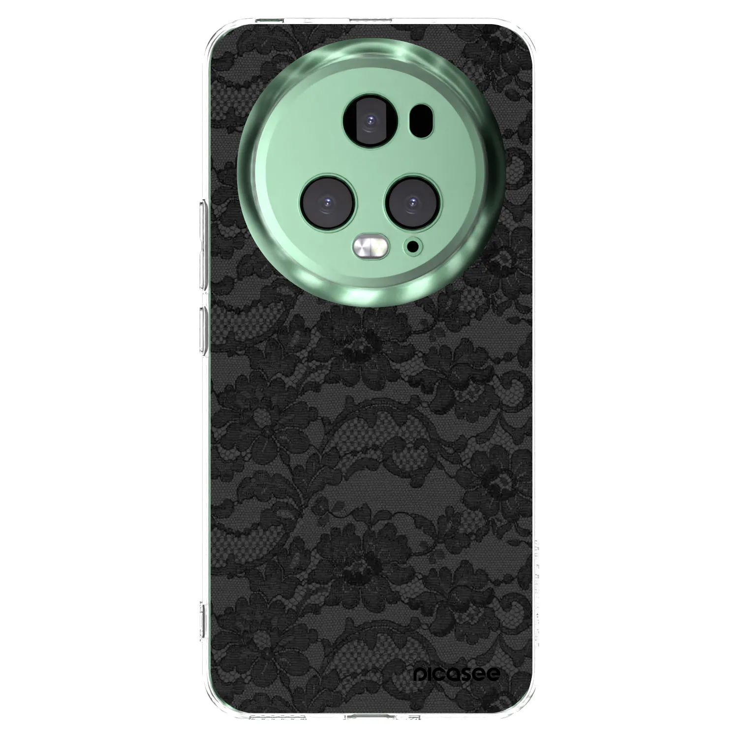 Picasee husă transparentă din silicon pentru Honor Magic5 Pro - Dark Elegance