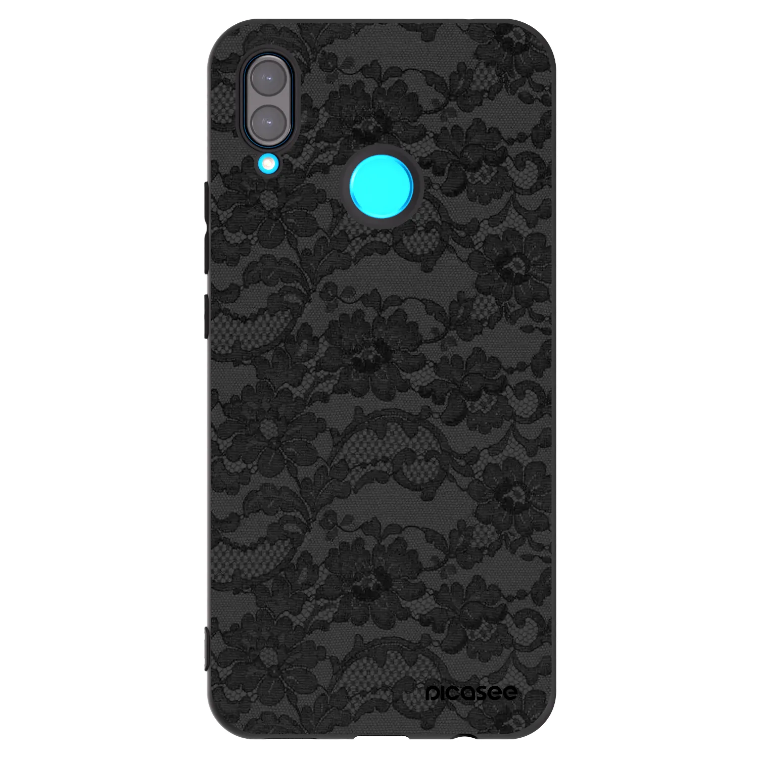 Picasee husă neagră din silicon pentru Huawei Nova 3 - Dark Elegance