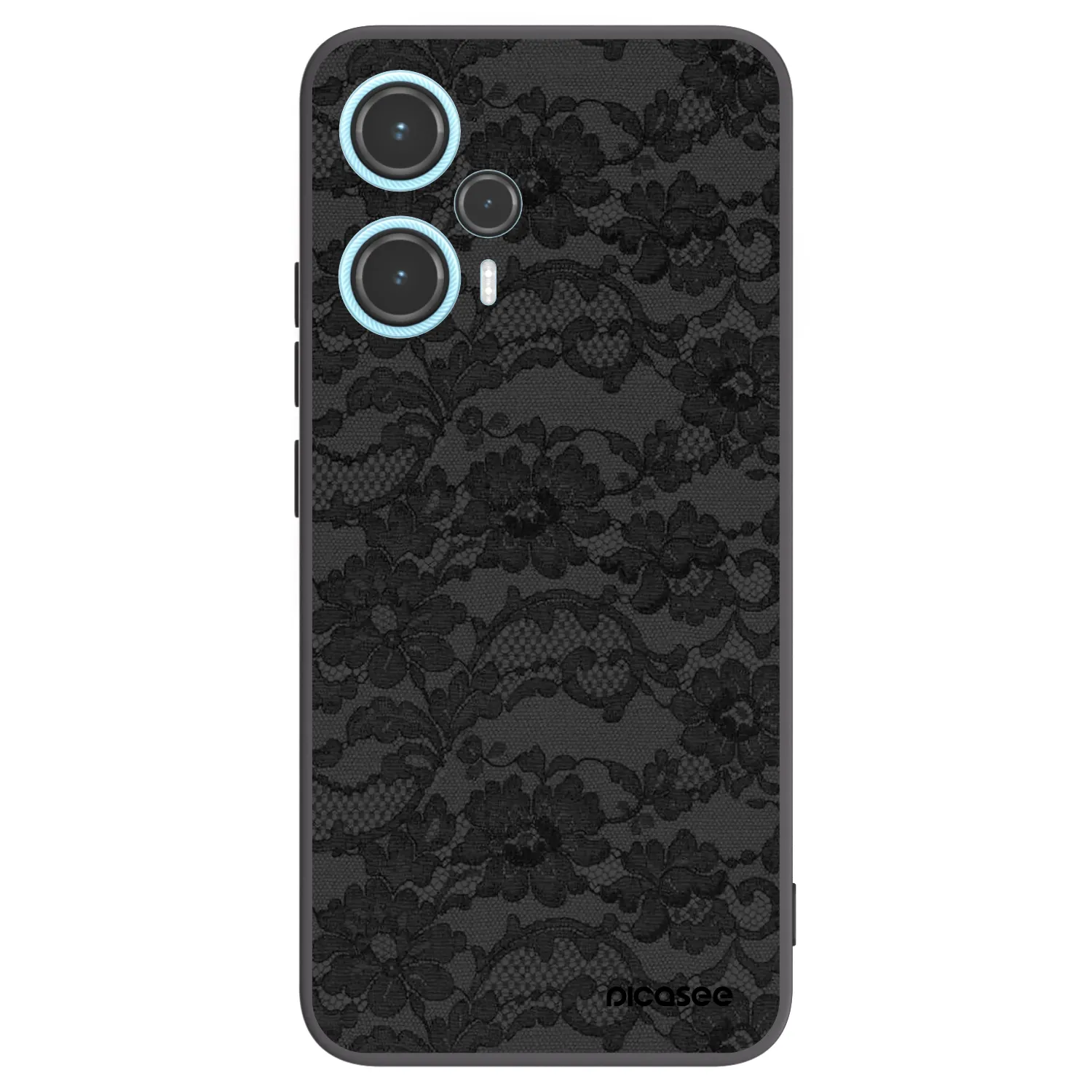 Picasee husă neagră din silicon pentru Xiaomi Poco F5 - Dark Elegance