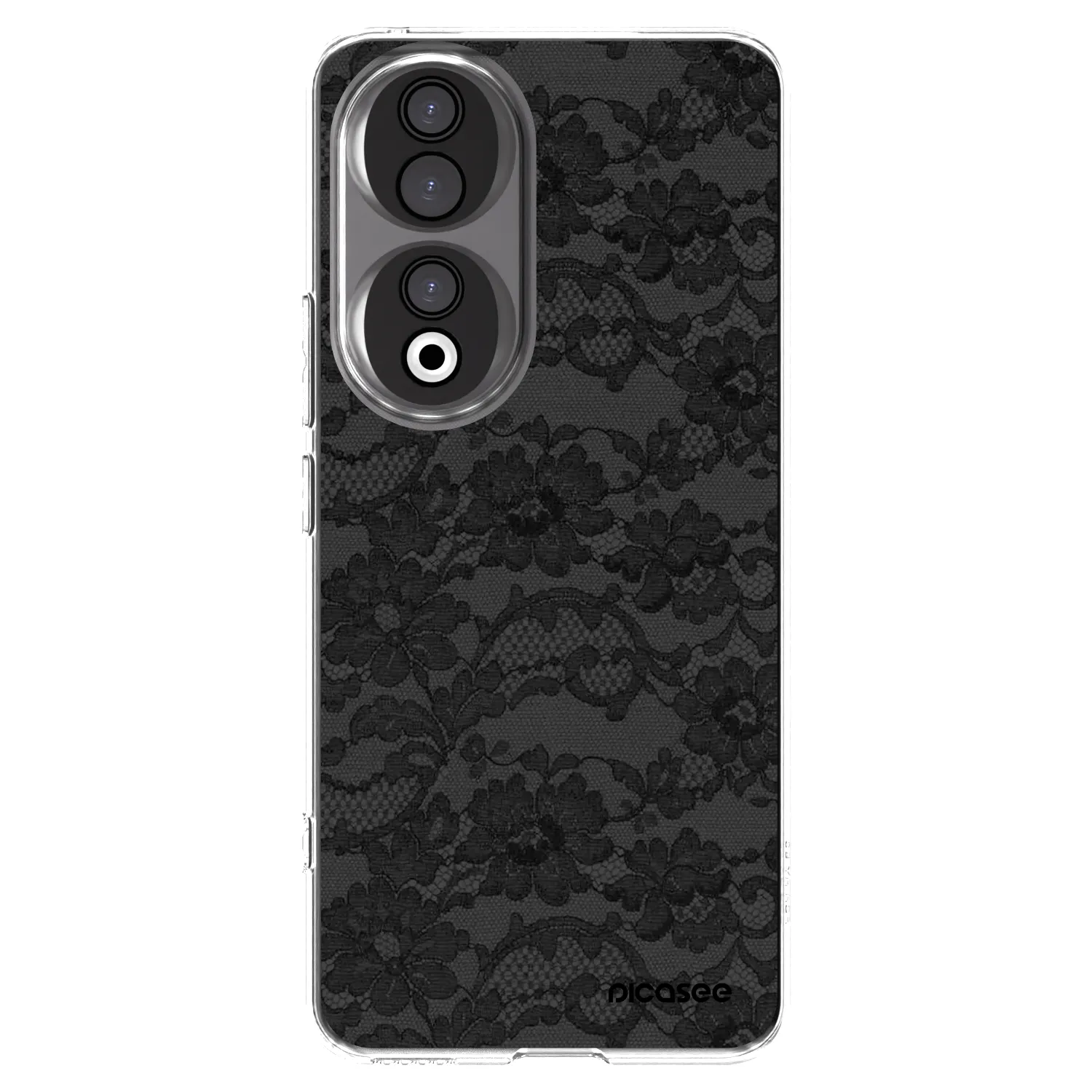 Picasee husă transparentă din silicon pentru Honor 90 5G - Dark Elegance