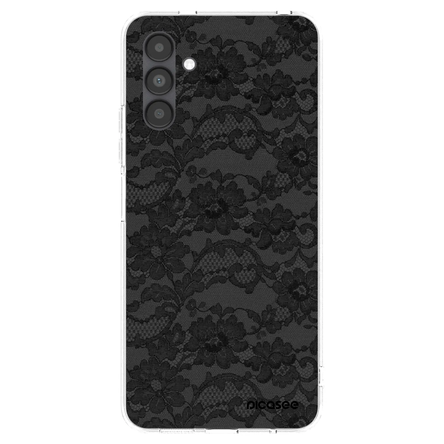 Picasee husă transparentă din silicon pentru Samsung Galaxy A04s A047F - Dark Elegance