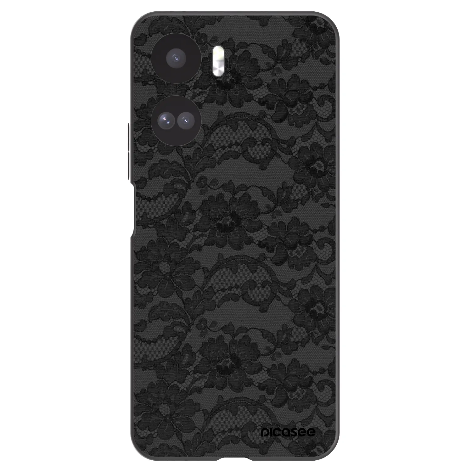 Picasee husă neagră din silicon pentru Honor 90 Lite 5G - Dark Elegance
