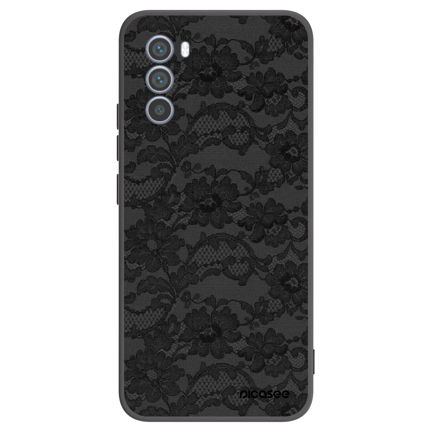 Picasee husă neagră din silicon pentru Motorola Moto G62 - Dark Elegance